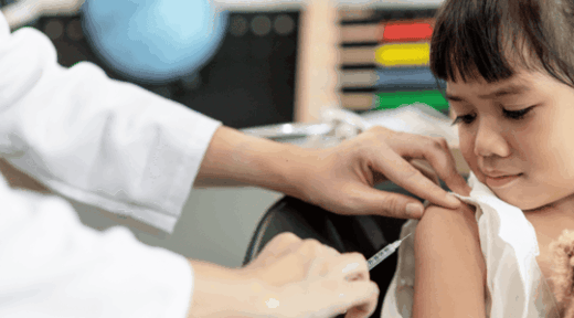 Child-being-vaccinated